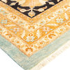 Eclectic, One-of-a-Kind Hand-Knotted Area Rug Light Blue, 12'0"x17'2"