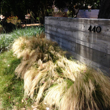 Wood Replica Concrete Wall