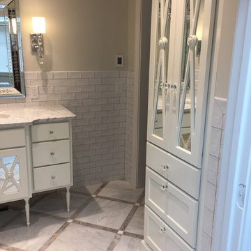 Master bath in circa late 1800s home