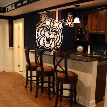 University of Arizona Sports Bar themed Mural by Tom Taylor of Wow Effects
