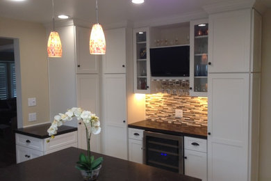 Example of a trendy home design design in Los Angeles