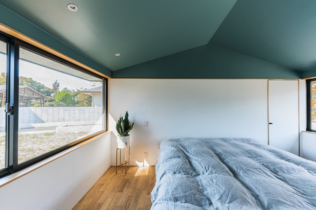 コンテンポラリー 寝室 by Smart Running　一級建築士事務所