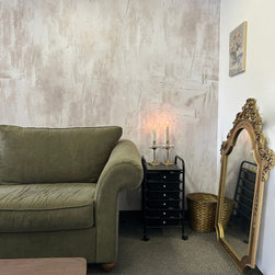 hand painted venetian texture - beige - Wallpaper