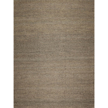 9'x12' Hand Woven Wool Oriental Area Rug Olive Green, Color