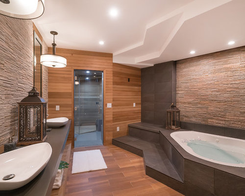 Best Bathroom with a Hot Tub Design Ideas & Remodel Pictures | Houzz