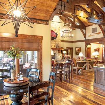 National Park Styled Lakefront Lodge
