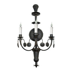 SC-153 Custom Hand Made Iron Sconce - Wall Sconces