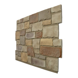 Colonial Cobblestone Panel (Summer Tan) - Products