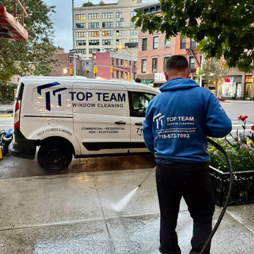 Pressure washing