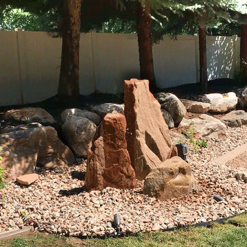 Cottonwood Heights landscaping backyard