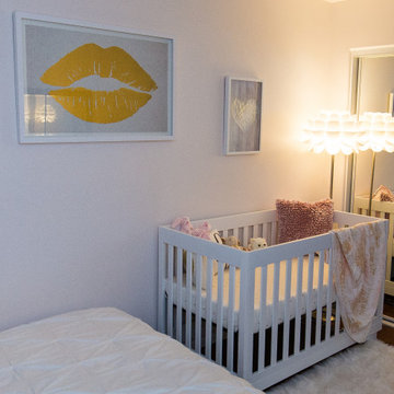 Modern Boho Glam Nursery