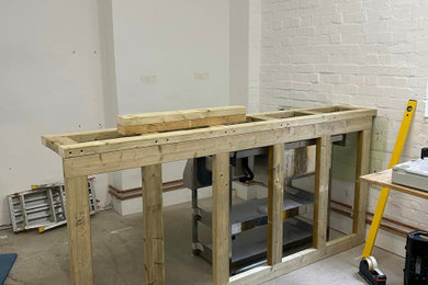 Fitting out the needs of a "Tasting Bar" in East London
