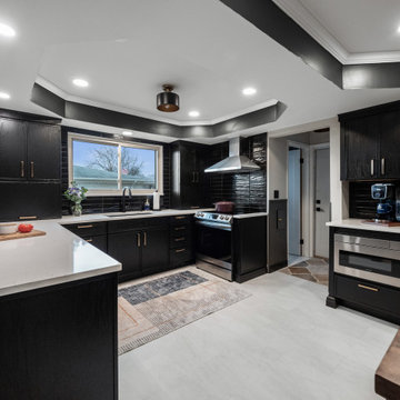 Dark & Moody Cabinets Bring Today’s Design Trends into the Kitchen