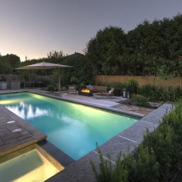 Geometric Concrete Pool Gallery