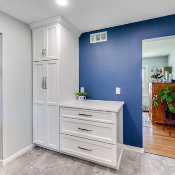 Kitchen with a Pop of Color