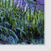 La Pastiche Lilac Irises with Gallery White, 28" x 40"