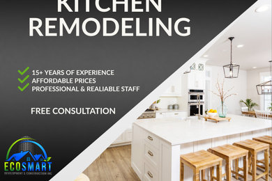 Example of a kitchen design in Los Angeles