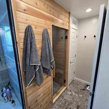 Master Bathroom Sauna