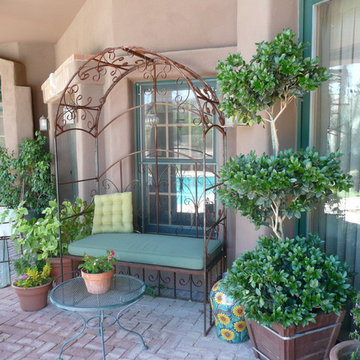 Romantic patio
