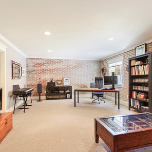 This is an example of a victorian basement in Denver.