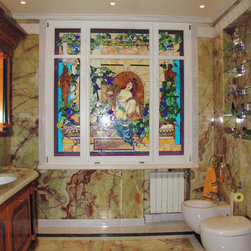 Stained glass interiors - Windows