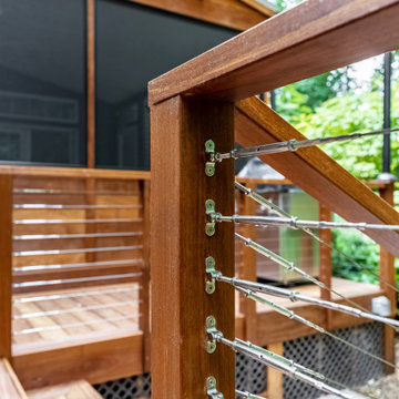 Screened Porch & Ipe Wood Deck in Landenberg, PA