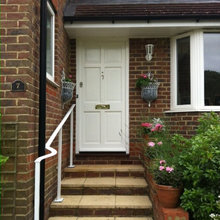 FRONT DOOR AND CANOPY