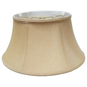 Royal Designs Wide Pleat Empire Designer Lamp Shade Chocolate 6.5 x 12 x 8 