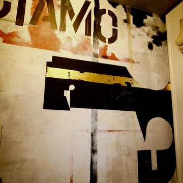NY Graffiti Powder Bath Mural