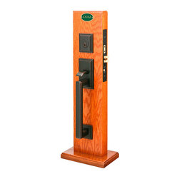 Emtek 3310 Brass Mortise Mills Entry Set - Products