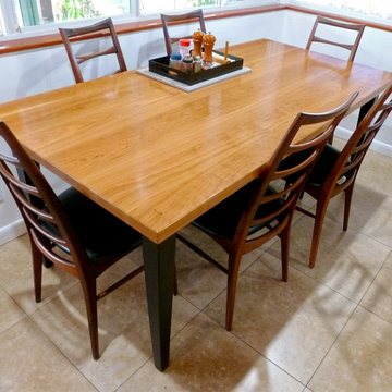 Character Cherry Wide Plank (Face Grain) Countertop
