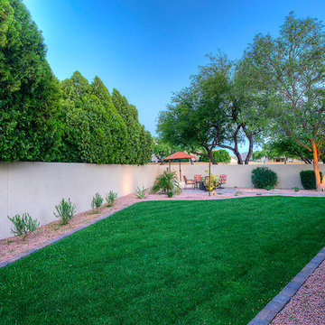 East Linda Lane Irrigation, Sod, Landscape Lighting, Paver & Plant Installation