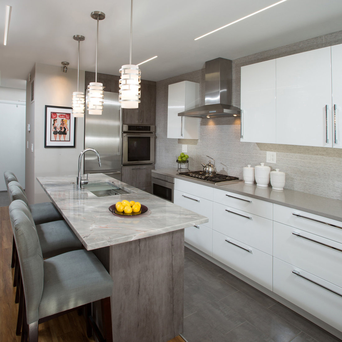Neutral Palette Kitchen, Reston, VA