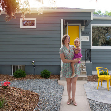 Arapahoe Acres Post-War Home | Siding Update | James Hardie ColorPlus