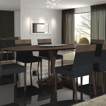 2566 MH Oval Dining Table
