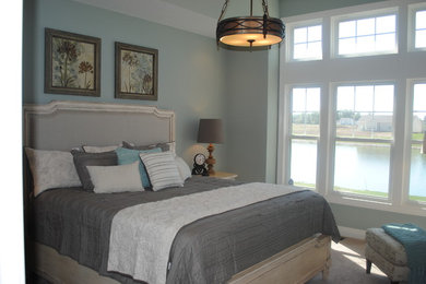 Inspiration for a timeless bedroom remodel in Indianapolis
