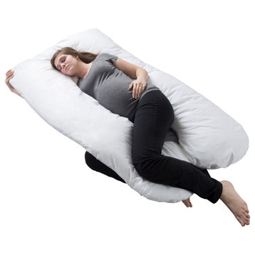 Full Body Pillow for Pregnancy Maternity Pillow With Contoured U-Shape