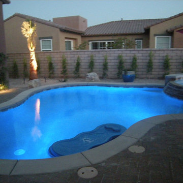 Desert Pool & Spa Landscaping Retreat