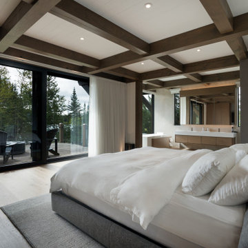 Timber frame - St-Donat
