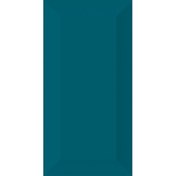 Bevelled Mini Aqua Blue Tiles – Gloss