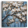 "Cherry Blossom III" Hand Painted Canvas Artwork; Fine Art; Modern; Floral