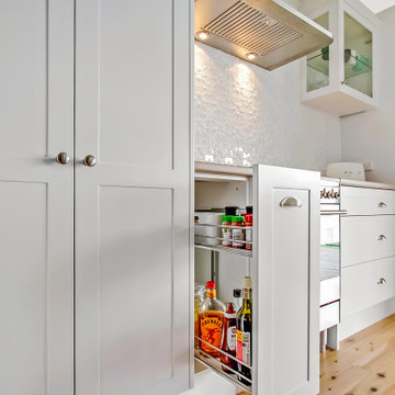 Pantry Cupboard and spice rack