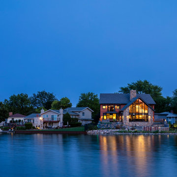 Modern Solar Lake House