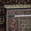 Oriental Rug Tabriz Mahi Wool and Silk, Hand-Knotted 250 kpsi Rug