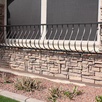 Belly Bow Iron Window Guard