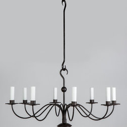 French Single Tier Chandelier by Scofield at Remains Lighting - Chandeliers