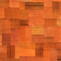 Orange Statement - Area Rugs