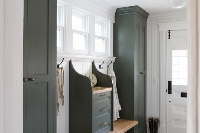 Entryway - country entryway idea in Burlington