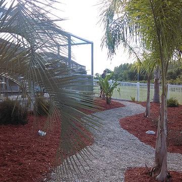 Landscaping with stone