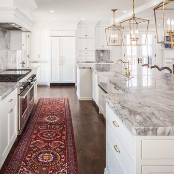 White inset kitchen
